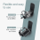 Wall-Mounted Bicycle Pedal Mounting Bracket Heavy-Duty Bicycle Fixed Hook Pedal Bicycle Storage Bracket 5