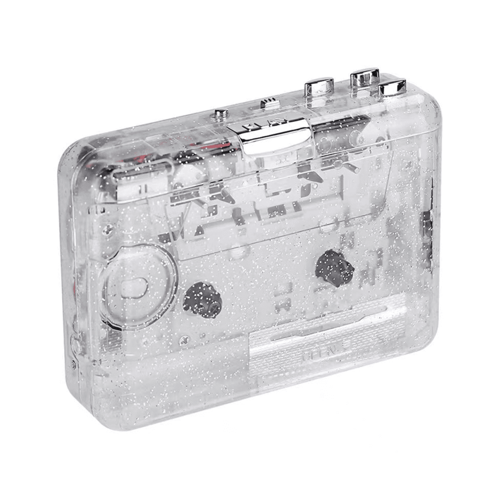 Cassette Player Full Transparent Shell Cassette To Mp3 Format Tape Player Plug And Play Audio Digital Player For Music 9164030729926