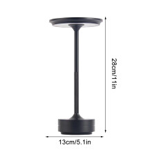 Fnyoxu Retro USB nabíjateľná barová stolová lampa, nočná lampa do spálne, luxusné hotelové LED nočné svetlo, vonkajšie kempingové svetlo