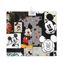Geschirrtrockenmatte mit Mickey-Mouse-Motiv für die Küchenarbeitsplatte, Mikrofaser-Geschirrtuchmatte, schnell absorbierende Abtropfmatte