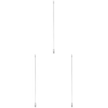 3 varillas de repuesto para inclinación de persianas verticales, varillas transparentes para persianas con gancho