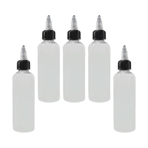 5 τεμάχια μπουκάλια χρωμάτων των 50 ml συμβατά με αιχμηρό σταγονόμετρο, 2