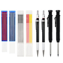 36Pcs Carpenter Pencil, Mechanical Carpenter Pencils Kit with Carpentry Mechanical Pencil Deephole Pencil for Draw