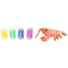 2PCS Power Cat Toy2023Nová interaktivní chytrá kočka, automatická rolovací hračka pro kočky, automatická 360 rotační hračka s USB C