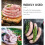 1Set Practical Sausage Filler Kitchen Durable Filling Tool Black 3
