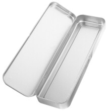 Eease metalen etui, rechthoekig opbergdoosje voor pennen, potloden, sieraden en penselen.