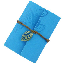 Vintage Blank Journal Rejse Tur Læderlomme Notesbog Mand Studerende Blade