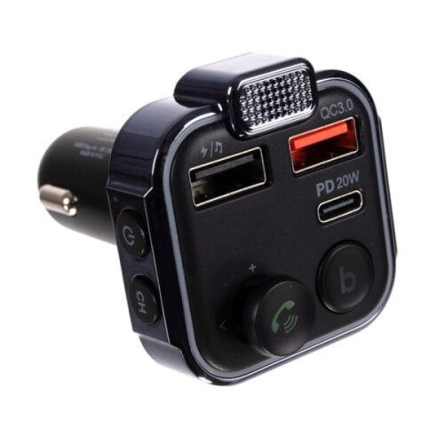 Bluetooth FM-sender og lader 20w - For bilen - Billader 2
