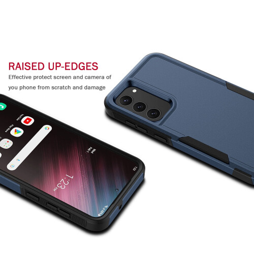 Συμβατό με το Samsung Galaxy S23, θήκη, αντικραδασμική, ανθεκτική στο νερό, 2 σε 1, με σκληρό 1