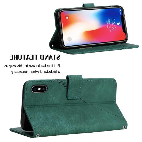 Θήκη για iPhone X/XS Flip Folio Προστατευτική θήκη για πιστωτικές κάρτες, κάλυμμα 1