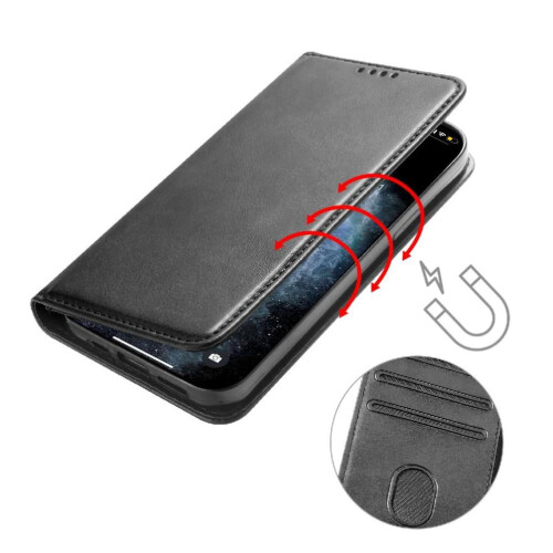 Θήκη για iPhone 13Pro Max με πλήρη προστασία, μαγνητική θήκη από ανθρακονήματα με βάση 2