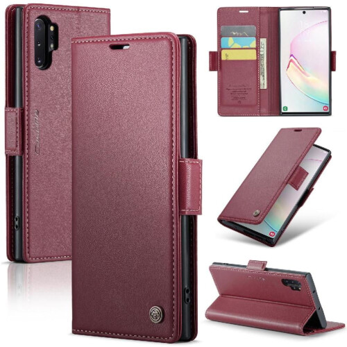 Θήκη CaseMe για Samsung Galaxy Note10Plus, θήκη πορτοφολιού, αντι-απάτη, υποδοχή κάρτας, 1