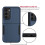 Συμβατό με το Samsung Galaxy S23, θήκη, αντικραδασμική, ανθεκτική στο νερό, 2 σε 1, με σκληρό 6
