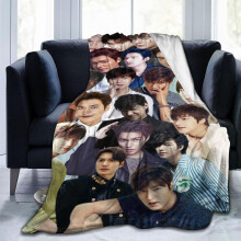 Blanket Lee Min-ho Soft and Comfortable Wool Fleece Throw Blankets Gift for Sofa Office car Camping Yoga Travel Home Decoration Cozy