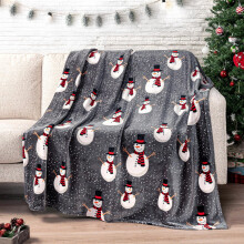 Fuebueo Cozy Bed Blankets voor dames en heren, plaid/reisdeken/eenpersoons/queensize deken, voor bed, bank, fauteuil en als cadeau
