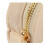 Waterdichte make-uptas van nylon (beige) 4