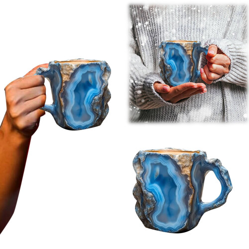 Crystal Coffee Cup Novelty Coffee Cup (Blue) 1