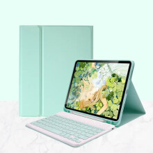 CKLXNGT Slim 10th Gen Keyboard Cover with Strap compatible with iPad 11-inch, Air 4/5, 10.2", 12.9", 10.5" - 2018-2022
