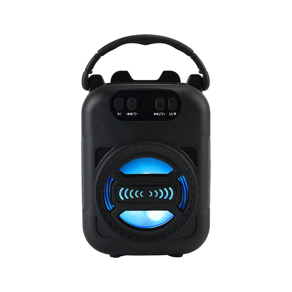 Zeceouar Clearance! Portable Bluetooth 5.0 Speaker With Double Subwoofer, Fm Radio, Small Stereo Sound For Home, Party 9164030035737