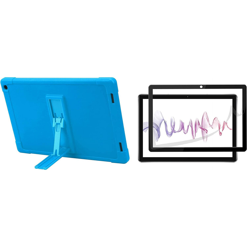 Onn Tablet Pro 11 Inch / 11'' (Model 2023) Screen Protector And Case, Tempered Gl [ Easy Install ] Cover Case 9164030035850