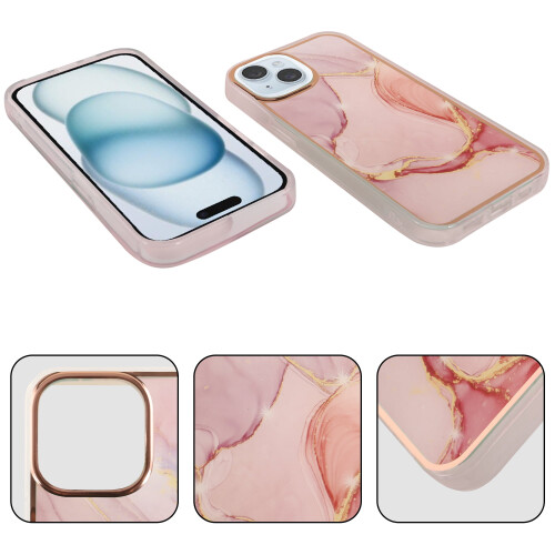 Capa para iPhone 15 Pro Max de 6,7 polegadas, ultrafina, flexível e com bordas macias em TPU e silicone. 2