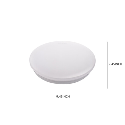 Φωτιστικό οροφής LED 18W, βάση 9 ιντσών, 3200LM, 5000K λευκό φως ημέρας, συμβατό με 2