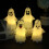 Στεφάνια για το Halloween για την μπροστινή πόρτα, πλαστική τεχνητή 4