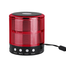 Enceinte portable sans fil Bluetooth stéréo lulshou pour smartphone et tablette PC, avec lecteur de carte SD.