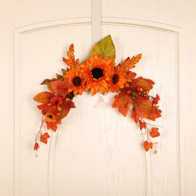 Kayannuo Kamerdecoratie Uitverkoop Kunstbloem Zonnebloem Deurlatei Esdoornblad Thanksgiving Feestdag Decoraties Kerstcadeaus