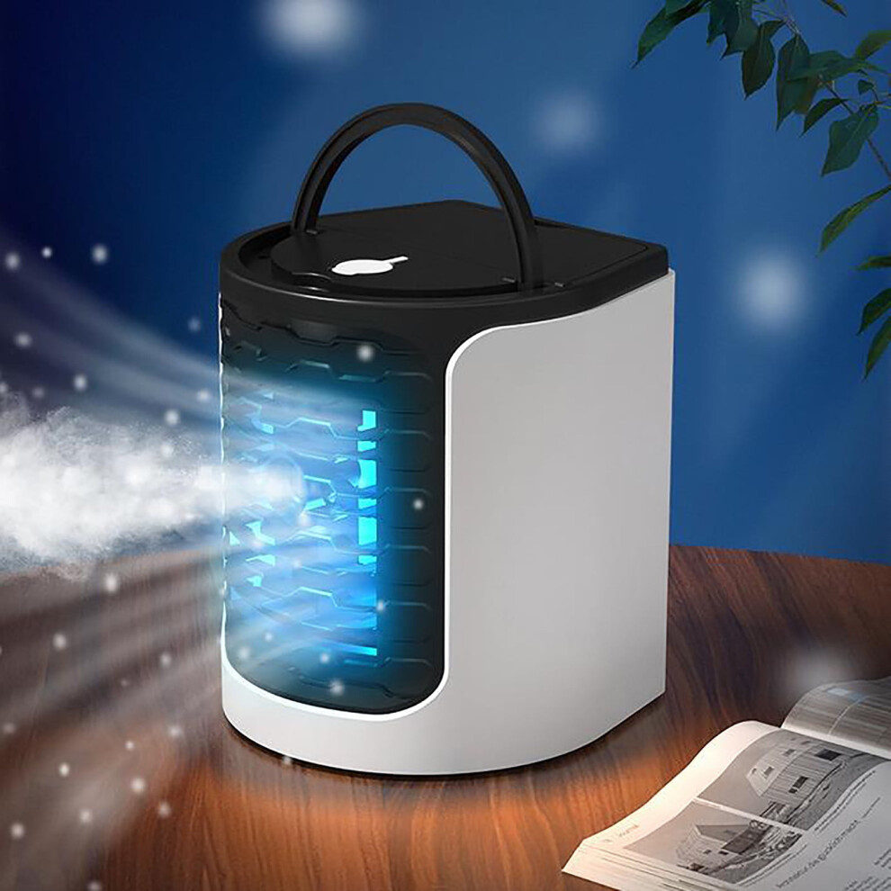 Ozmmyan Mini Conditioning Fan, Portable Usb Desktop Cooler Fan With Water Cooling, Compatible With Desk Use 9164030314856