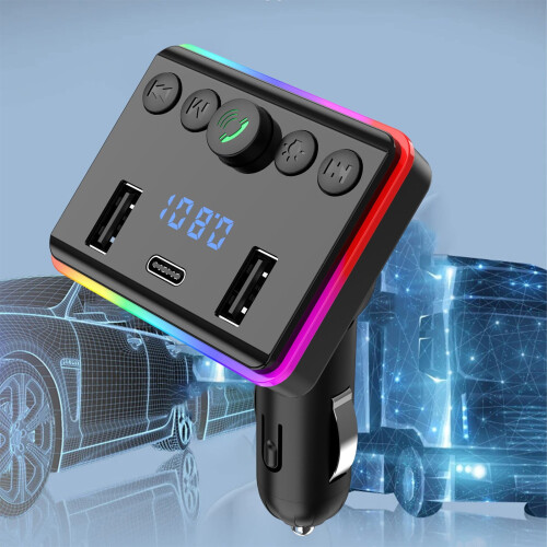 Πομπός FM Bluetooth capino, Αναβαθμισμένος πομπός FM Bluetooth, Ασύρματο κιτ προσαρμογέα 2