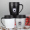 Θερμικό κύπελλο Hesroicy1Set330ML με λαβή Διπλό τοίχωμα Αδιάβροχο φαρδύ στόμα Ανθεκτικό 7