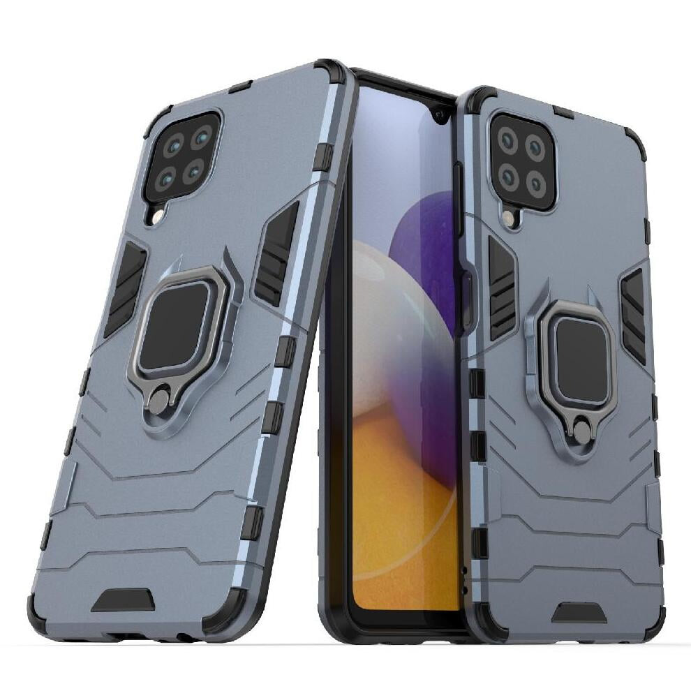 Case For Compatible With Samsung Galaxy A22 4G Kickstand 360Rotating Ring Shockproof Cover Military Drop Protection 9464372840236