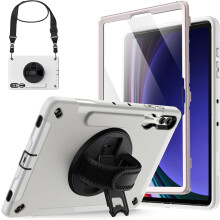 Θήκη συμβατή με Samsung Galaxy Tab S9Plus 12.4 ιντσών με ενσωματωμένη προστασία οθόνης και