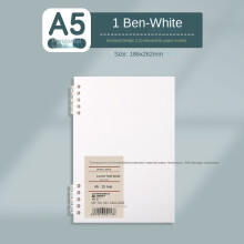 Carnet à spirale détachable B5 en cuir de vachette rétro anti-rayures, bloc-notes simple pour étudiant, agenda