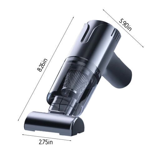 Φορητή ηλεκτρική σκούπα Ympuoqn120W, επαναφορτιζόμενη USB, φορητή, υψηλής ισχύος, 2