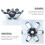 Led Shop Light 150w Canopy Tent Light E27 Base Foldable Warehouse Lighting 3