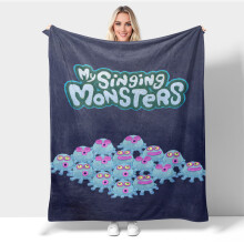 Nieuwe My Singing Monsters deken, een perfect cadeau voor gamefans. Een heerlijke, zachte en lichtgewicht flanellen plaid voor jongens, ideaal voor