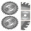 Guangmc2pc bosmaaier voor grastrimmers en sloopmachines 3