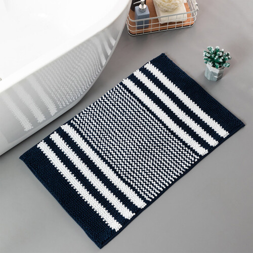 Πατάκι μπάνιου Jacenvly Chenille 15,74x23,62 ίντσες, εξαιρετικά μαλακό, παχύ, απορροφητικό, 1