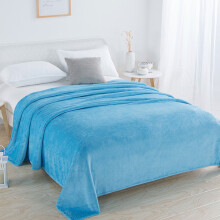 Pluche, zachte fleece deken voor een tweepersoonsbed, superzacht en warm, pluizig thermisch voor bed, bank en op reis - geschikt voor alle seizoenen.