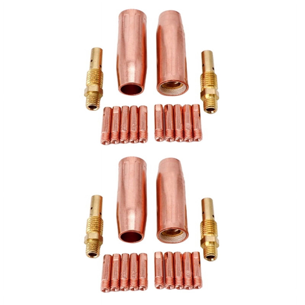 28Pcs Mig Welding Torch Accessories Kit For Tweco Mini /1 & Magnum 100L Mig Welder Nozzle Tip Kit 9448990295807