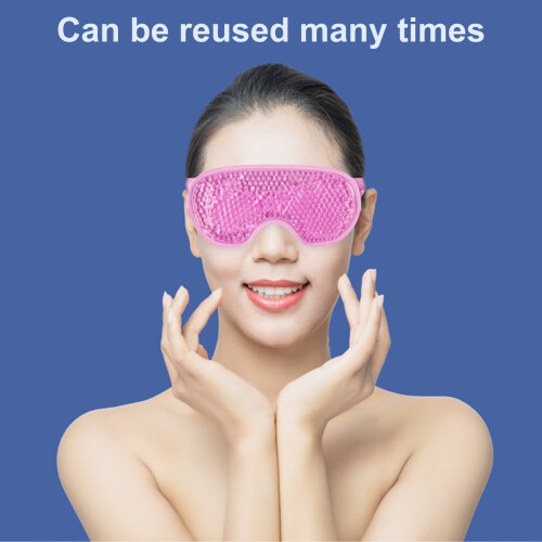 Dengjunhu Gel Eye Mask Επαναχρησιμοποιήσιμη Μάσκα Ματιών Ψύξης, Μάσκα Ύπνου για Κρύα Μάτια 1