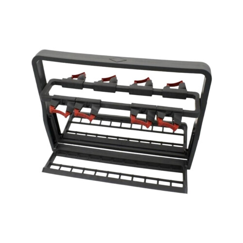 Plastic Dishwasher Glass Rack Basket for Stemware Storage in Restaurants