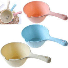 3er-Set Kunststoff-Badelöffel, Küchenaccessoires, Wasserschöpfkelle, Becher, große Schöpfkellen, Badelöffel, Haushaltsartikel