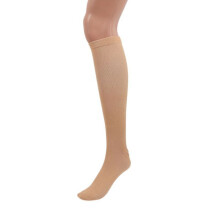 1 paar kniehoge compressiekousen met aflopende compressie voor mannen en vrouwen - Geschikt voor medisch, sportief en diabetisch gebruik.