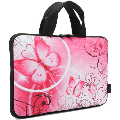 Bolsa de neoprene para tablets de 9,7, 10, 10,1 e 10,2 polegadas com alça. 2