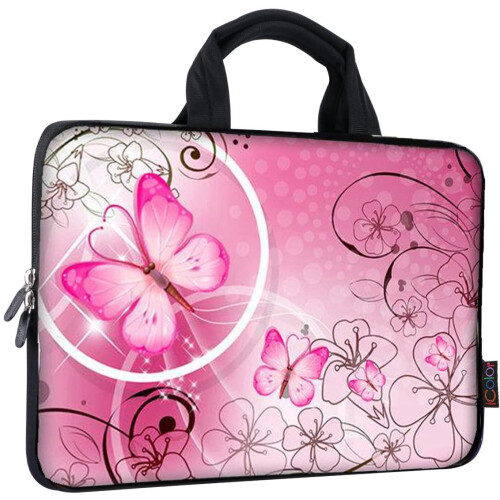Bolsa de neoprene para tablets de 9,7, 10, 10,1 e 10,2 polegadas com alça.
