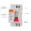 CNC DZ30LE Fehlerstromschutzschalter 230V 1P+N RCBO MCB mit Fehlerstromschutz 5
