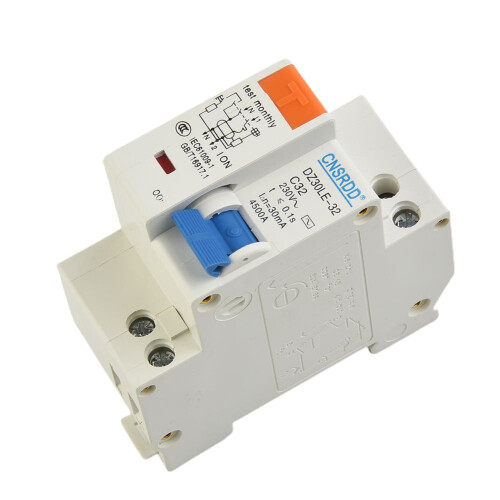 CNC DZ30LE Fehlerstromschutzschalter 230V 1P+N RCBO MCB mit Fehlerstromschutz 2